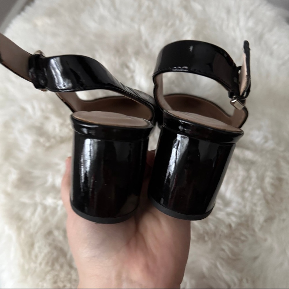 Kate Spade New York Women's Mika Pointed Toe Slingback Pumps Black Size 8 - Picture 6 of 13